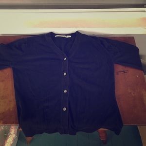 Black Cardigan/Shirt